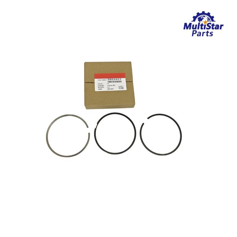 Cummins Piston Ring Set 3802421 102mm Standard Rings for 4BT & 6BT Engines